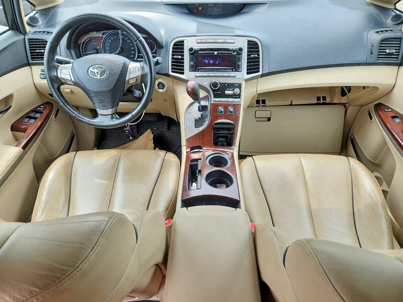 2011 Toyota Venza Awd V6 White vin: 4T3BK3BBXBU049112