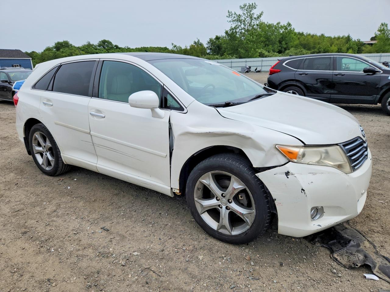 2011 Toyota Venza Awd V6 White vin: 4T3BK3BBXBU049112