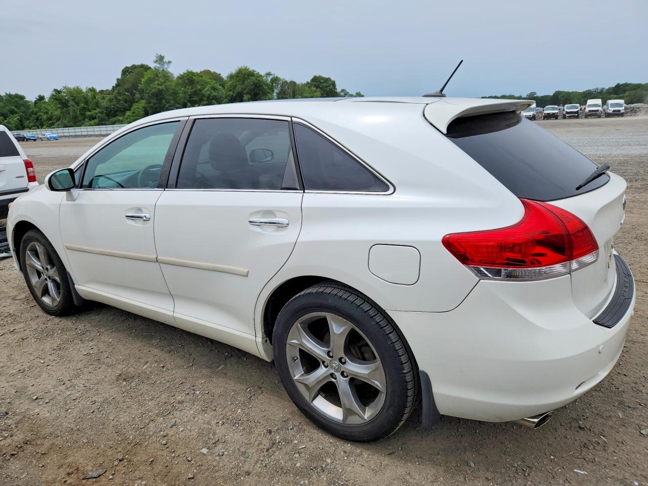 2011 Toyota Venza Awd V6 White vin: 4T3BK3BBXBU049112