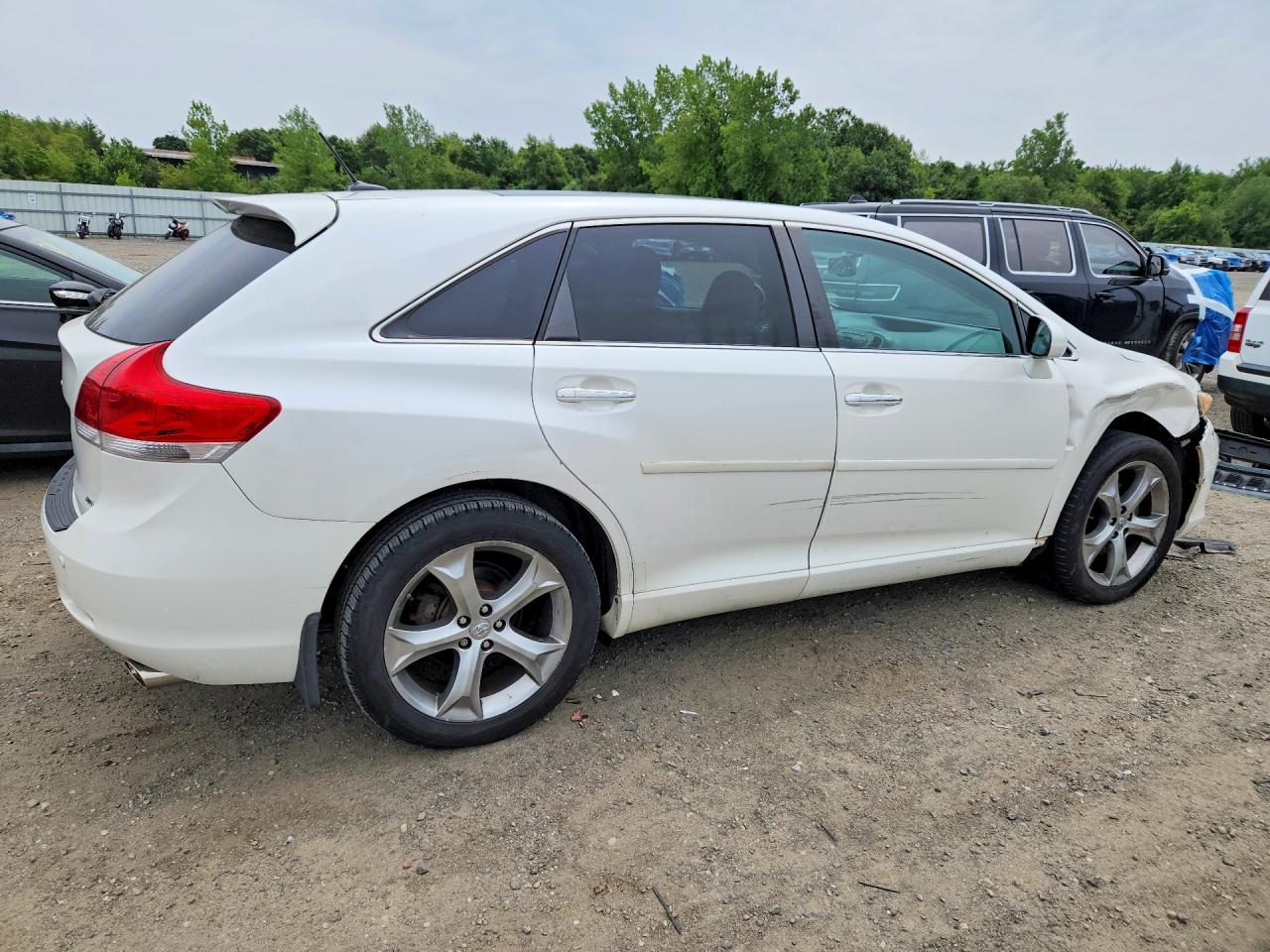 2011 Toyota Venza Awd V6 White vin: 4T3BK3BBXBU049112