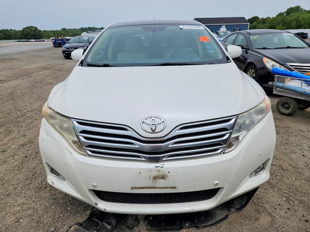 2011 Toyota Venza Awd V6 White vin: 4T3BK3BBXBU049112