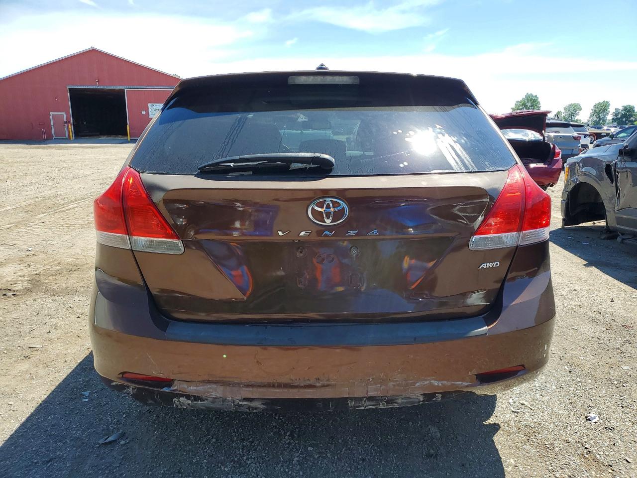 2011 Toyota Venza Awd V6 Brown vin: 4T3BK3BBXBU063043
