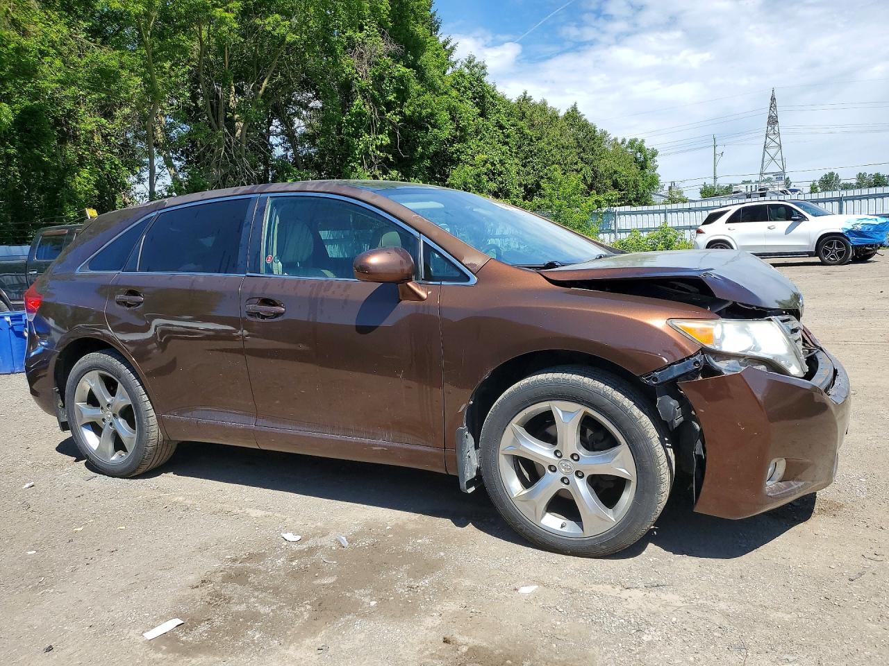 2011 Toyota Venza Awd V6 Brown vin: 4T3BK3BBXBU063043