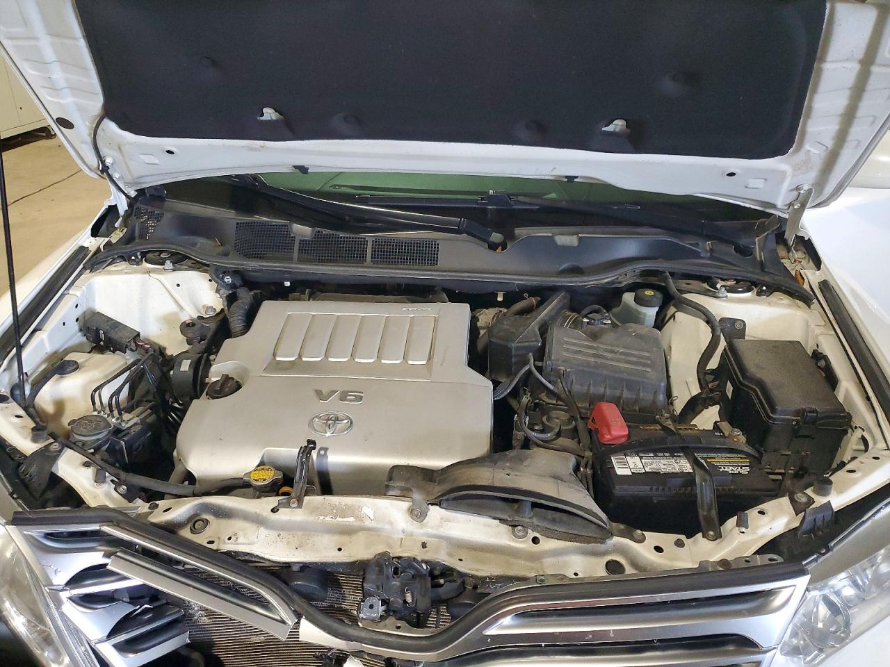 2012 Toyota Venza Xle White vin: 4T3BK3BBXCU072035