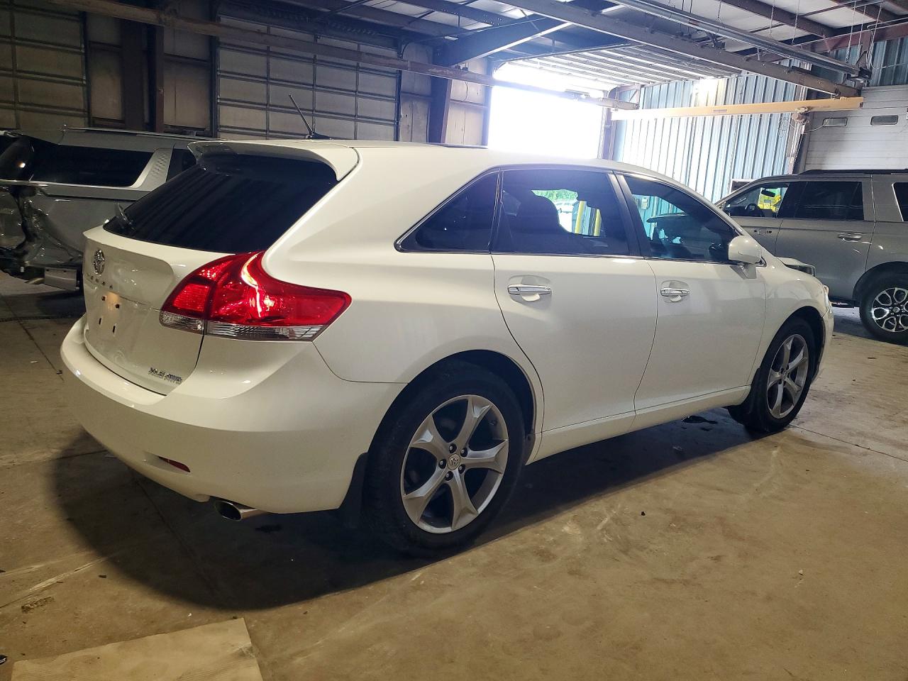2012 Toyota Venza Xle White vin: 4T3BK3BBXCU072035