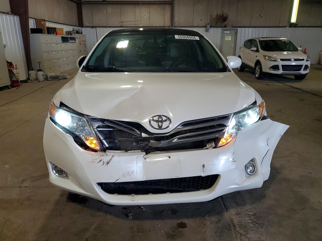 2012 Toyota Venza Xle White vin: 4T3BK3BBXCU072035