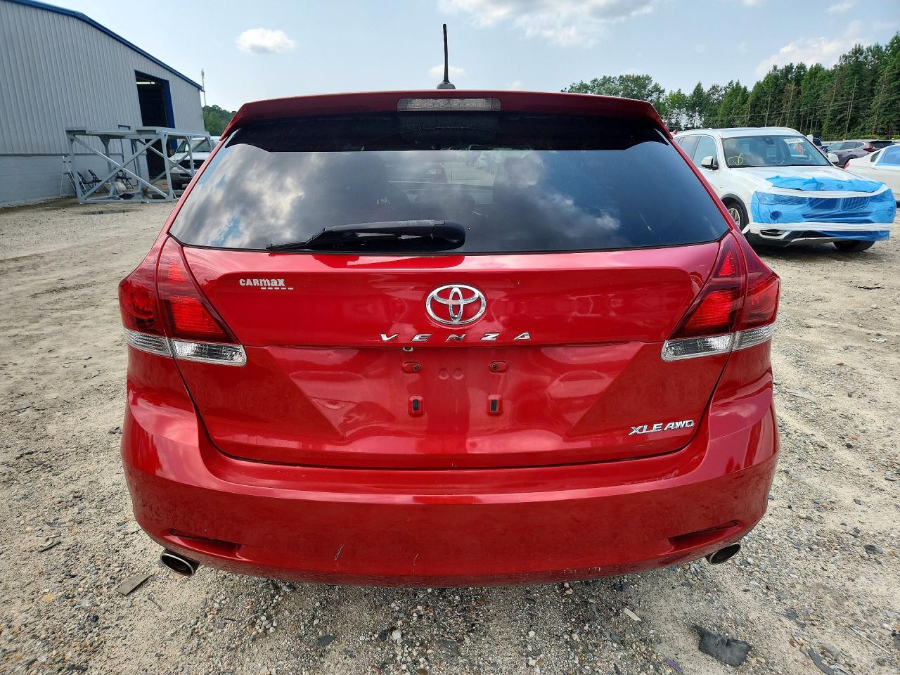 2013 Toyota Venza Xle Red vin: 4T3BK3BBXDU087541