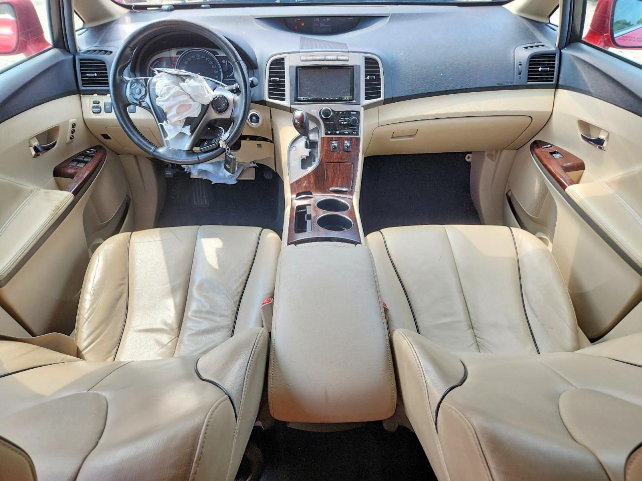 2013 Toyota Venza Xle Red vin: 4T3BK3BBXDU087541