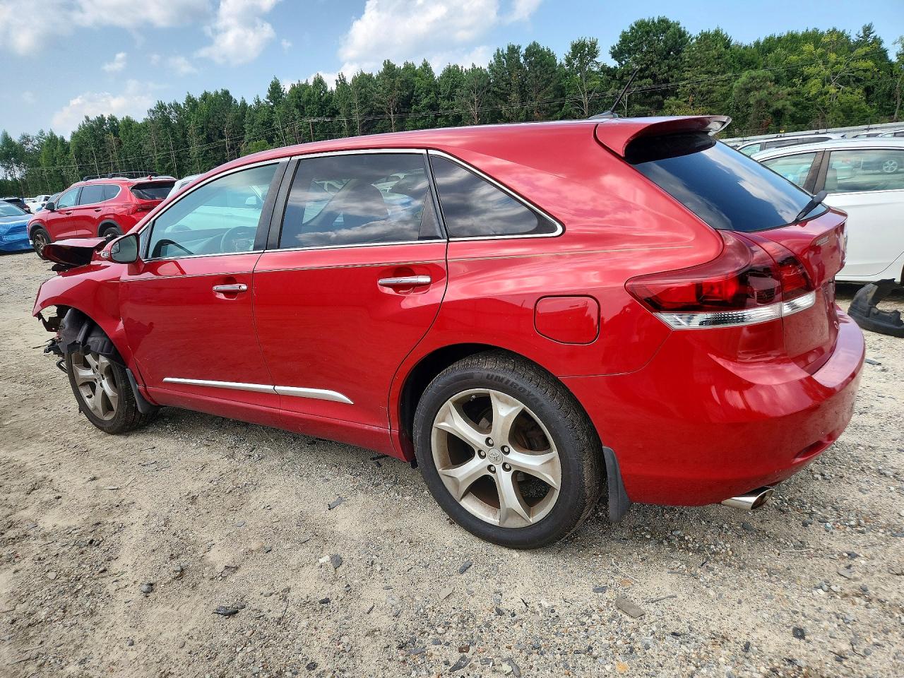 2013 Toyota Venza Xle Red vin: 4T3BK3BBXDU087541