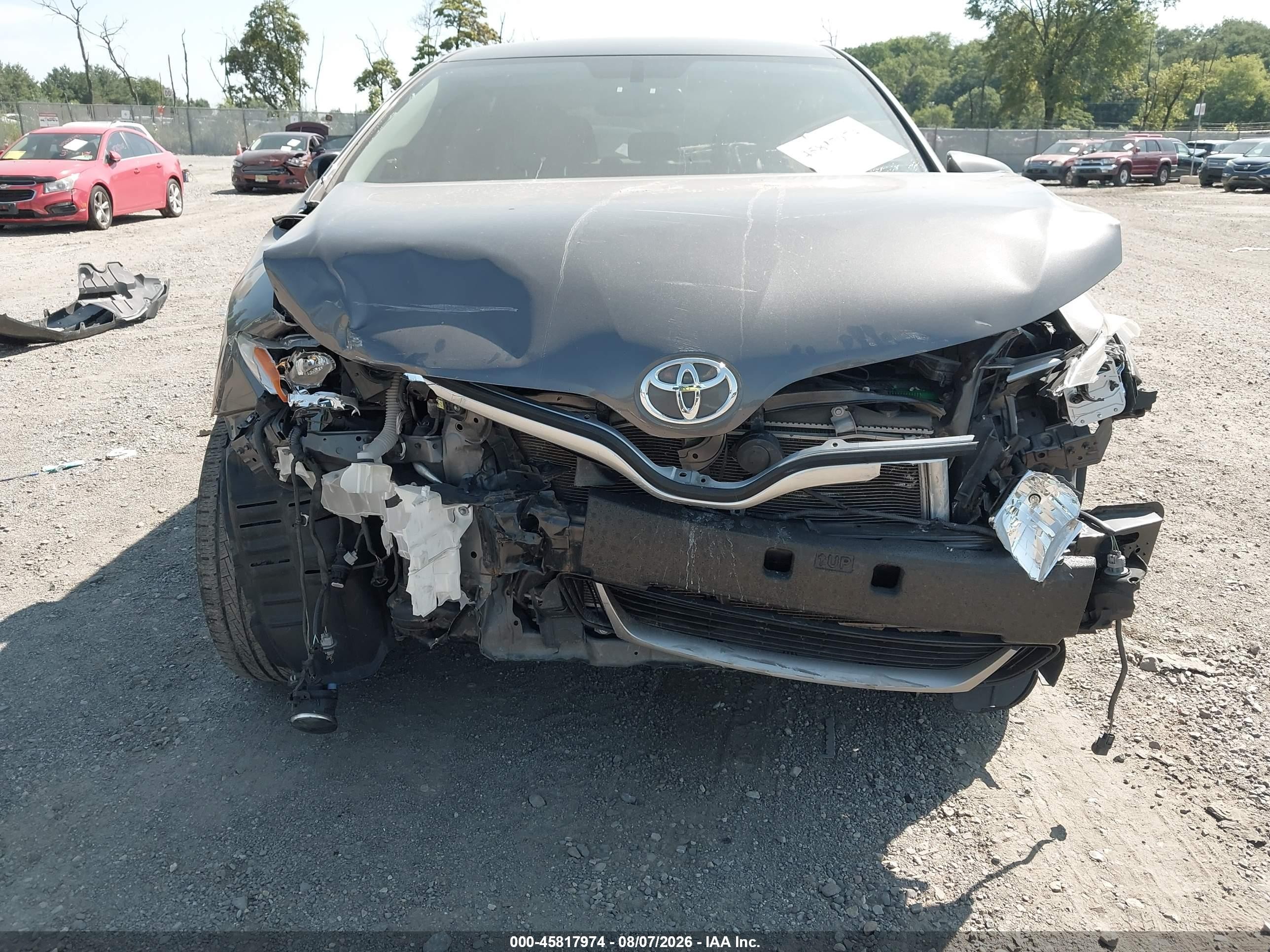 2013 Toyota Venza Xle V6 Gray vin: 4T3BK3BBXDU093503