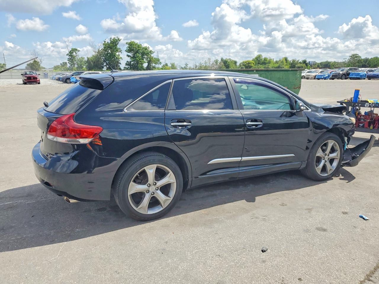 2014 Toyota Venza Черный vin: 4T3BK3BBXEU098198