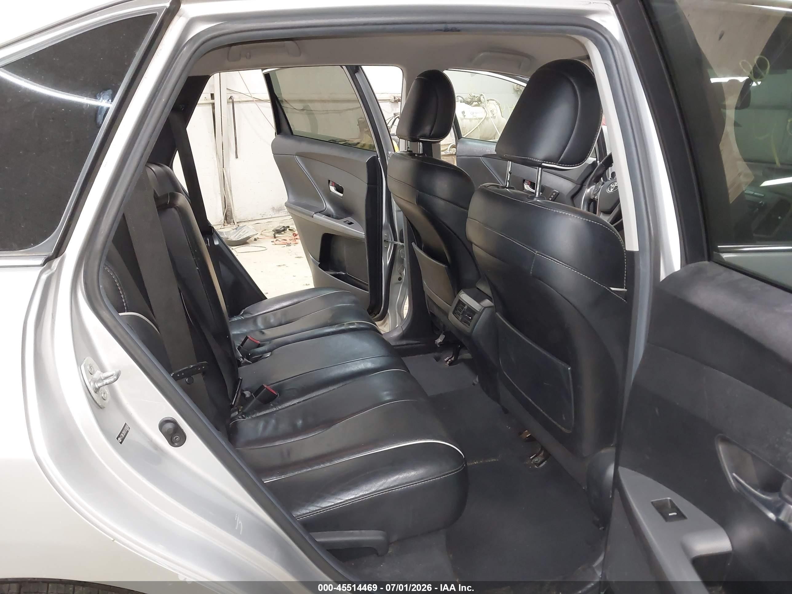 2014 Toyota Venza Xle V6 Silver vin: 4T3BK3BBXEU099366