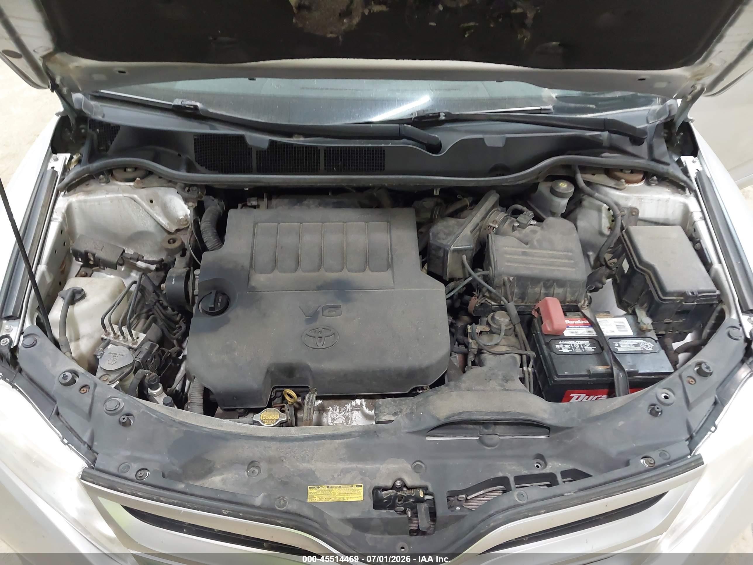 2014 Toyota Venza Xle V6 Silver vin: 4T3BK3BBXEU099366