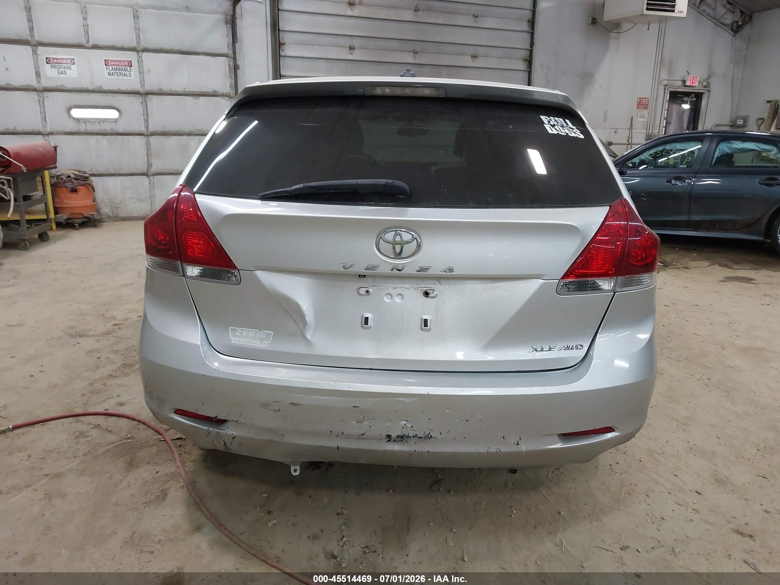 2014 Toyota Venza Xle V6 Silver vin: 4T3BK3BBXEU099366