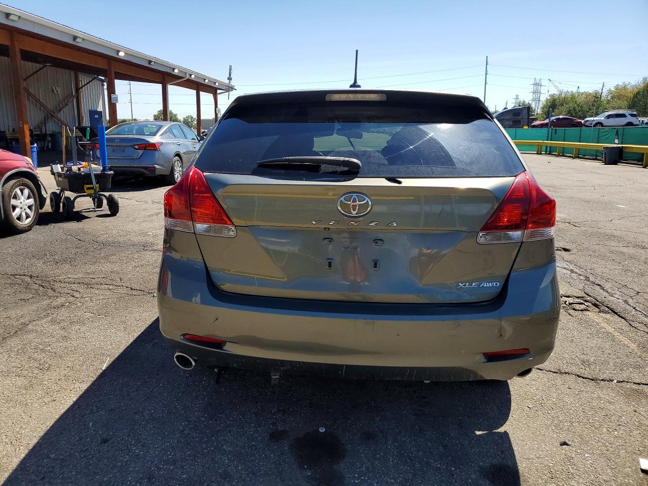 2014 Toyota Venza Xle Green vin: 4T3BK3BBXEU102220