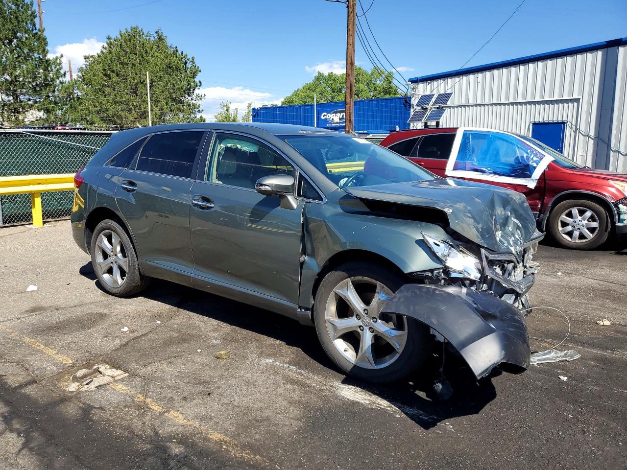 2014 Toyota Venza Xle Green vin: 4T3BK3BBXEU102220