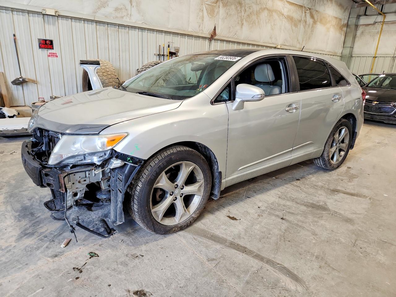 2014 Toyota Venza Xle Silver vin: 4T3BK3BBXEU105196