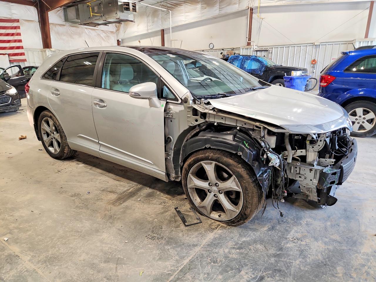 2014 Toyota Venza Xle Silver vin: 4T3BK3BBXEU105196