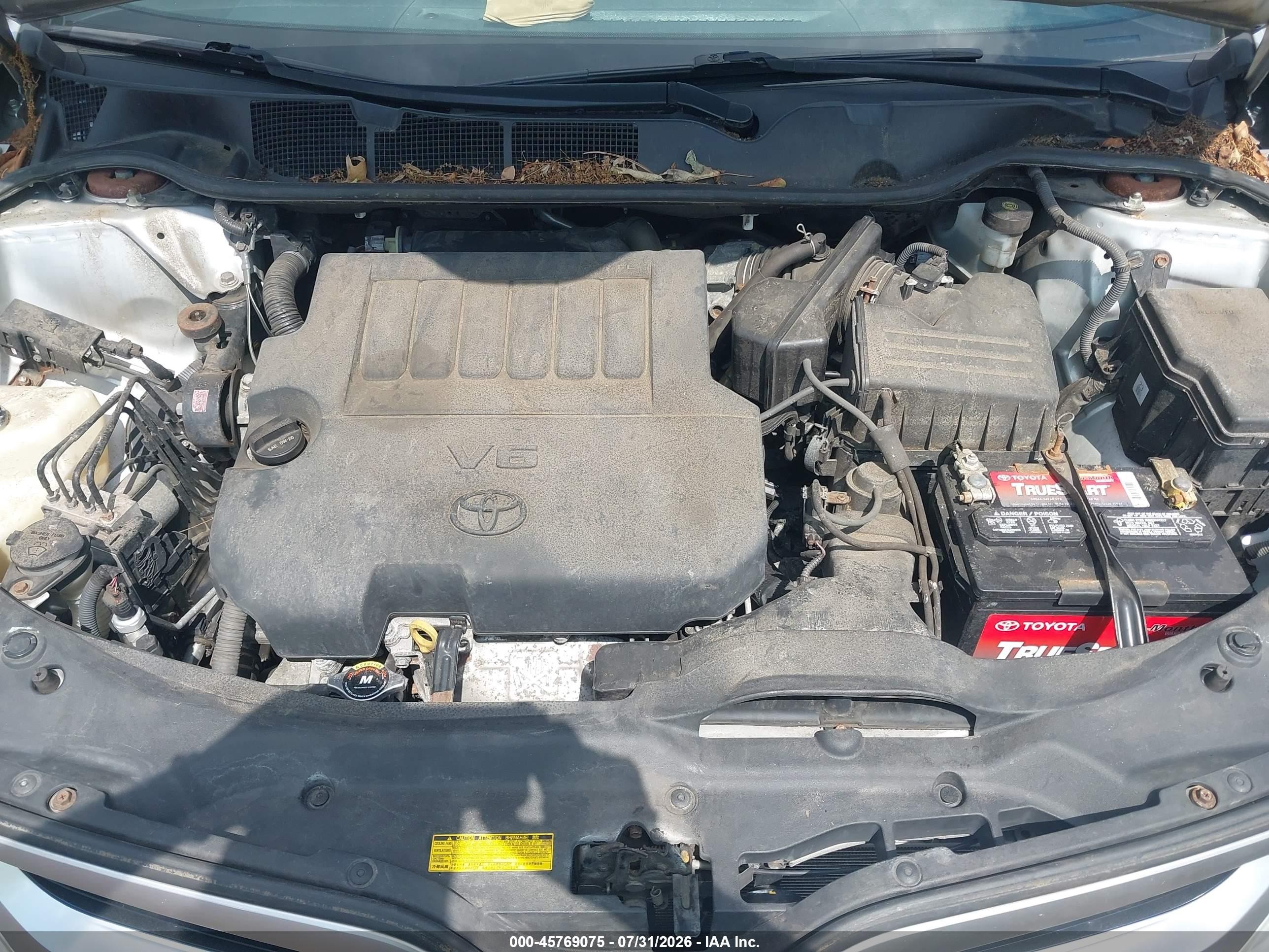 2014 Toyota Venza Xle V6 Gray vin: 4T3BK3BBXEU107658