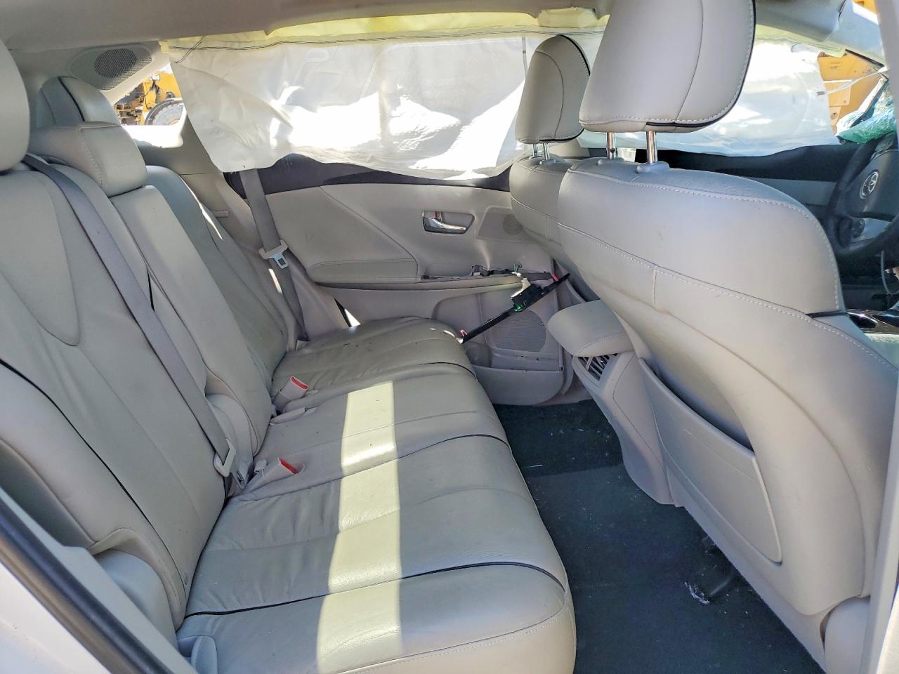 2014 Toyota Venza Xle White vin: 4T3BK3BBXEU107952