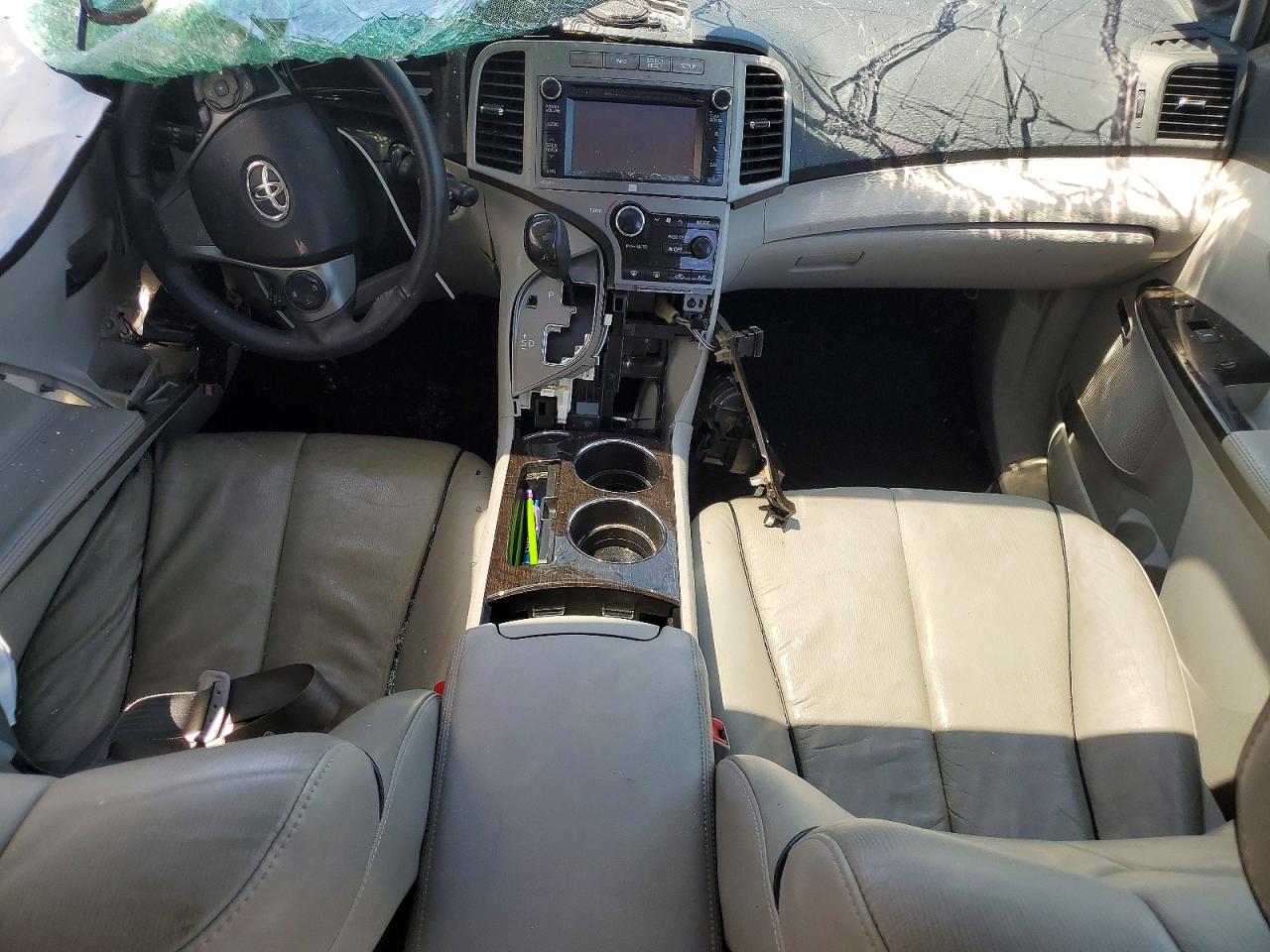 2014 Toyota Venza Xle White vin: 4T3BK3BBXEU107952