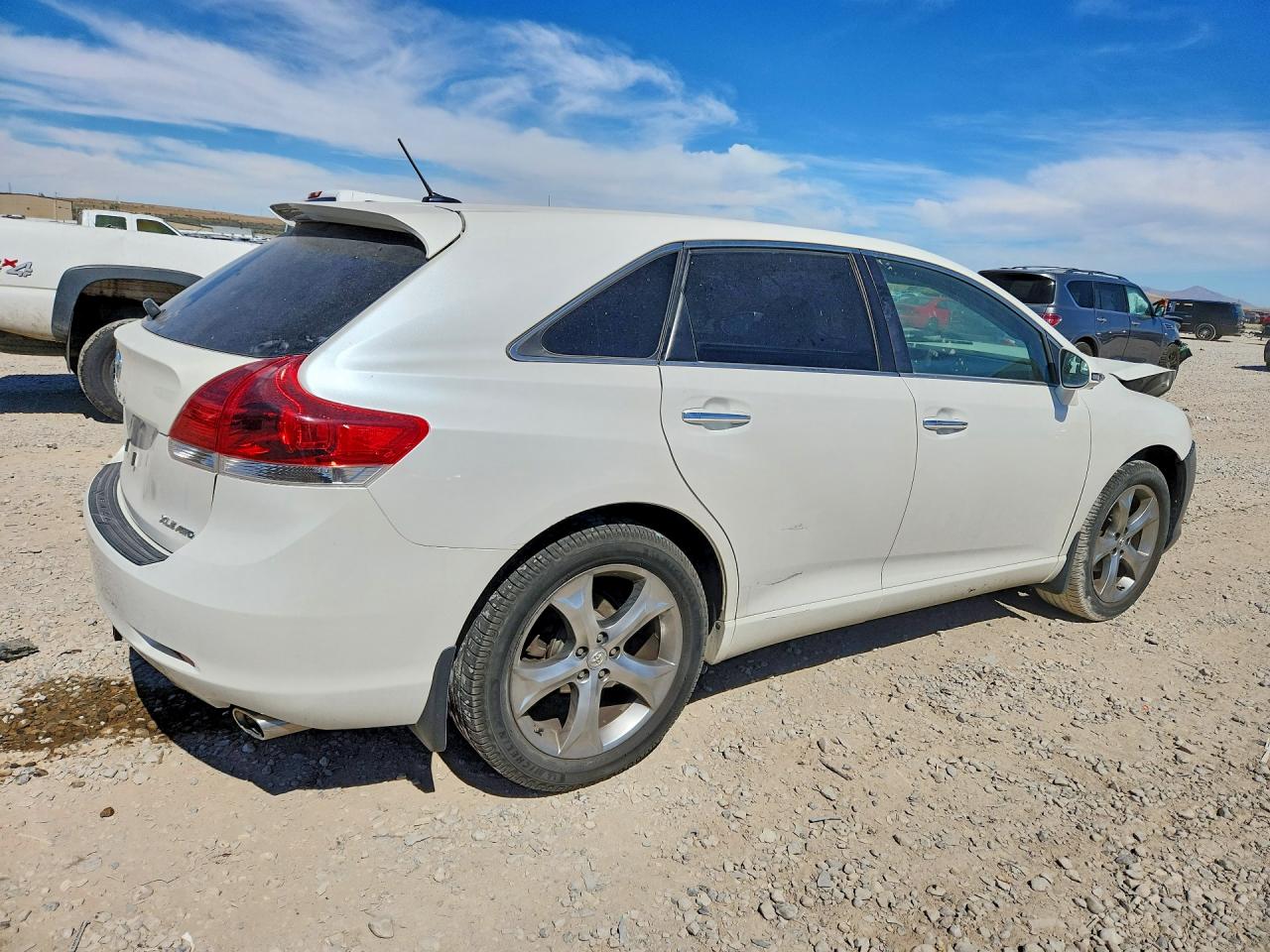 2015 Toyota Venza Xle White vin: 4T3BK3BBXFU112361