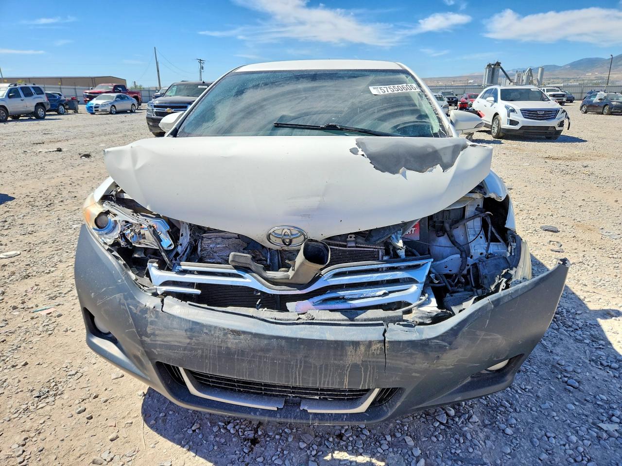 2015 Toyota Venza Xle White vin: 4T3BK3BBXFU112361