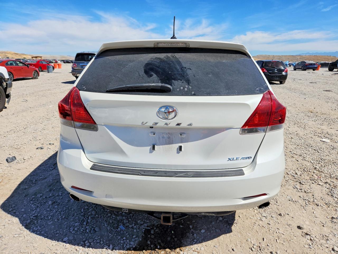2015 Toyota Venza Xle White vin: 4T3BK3BBXFU112361