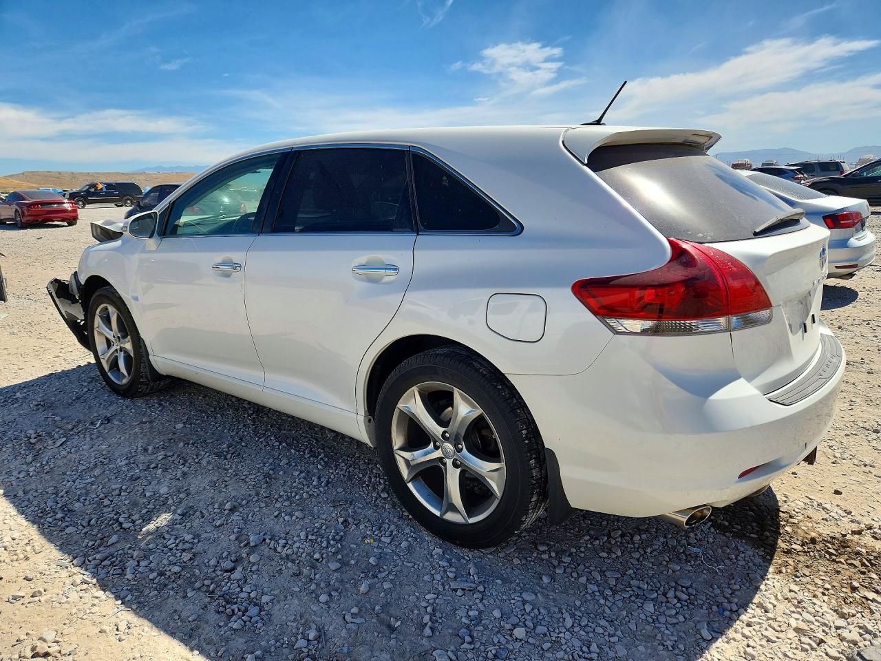 2015 Toyota Venza Xle White vin: 4T3BK3BBXFU112361