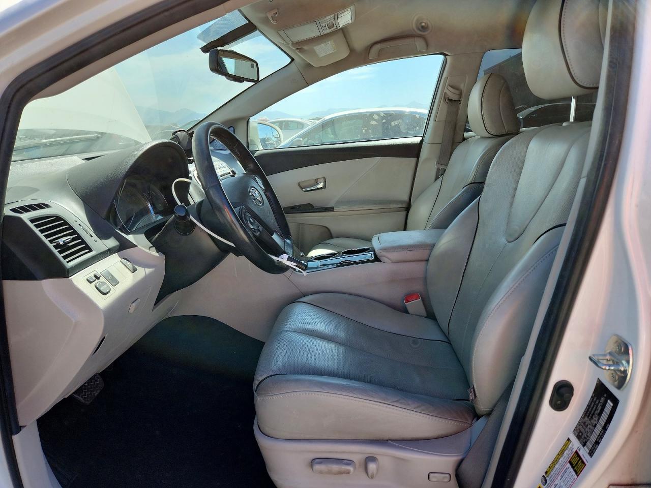 2015 Toyota Venza Xle White vin: 4T3BK3BBXFU112361