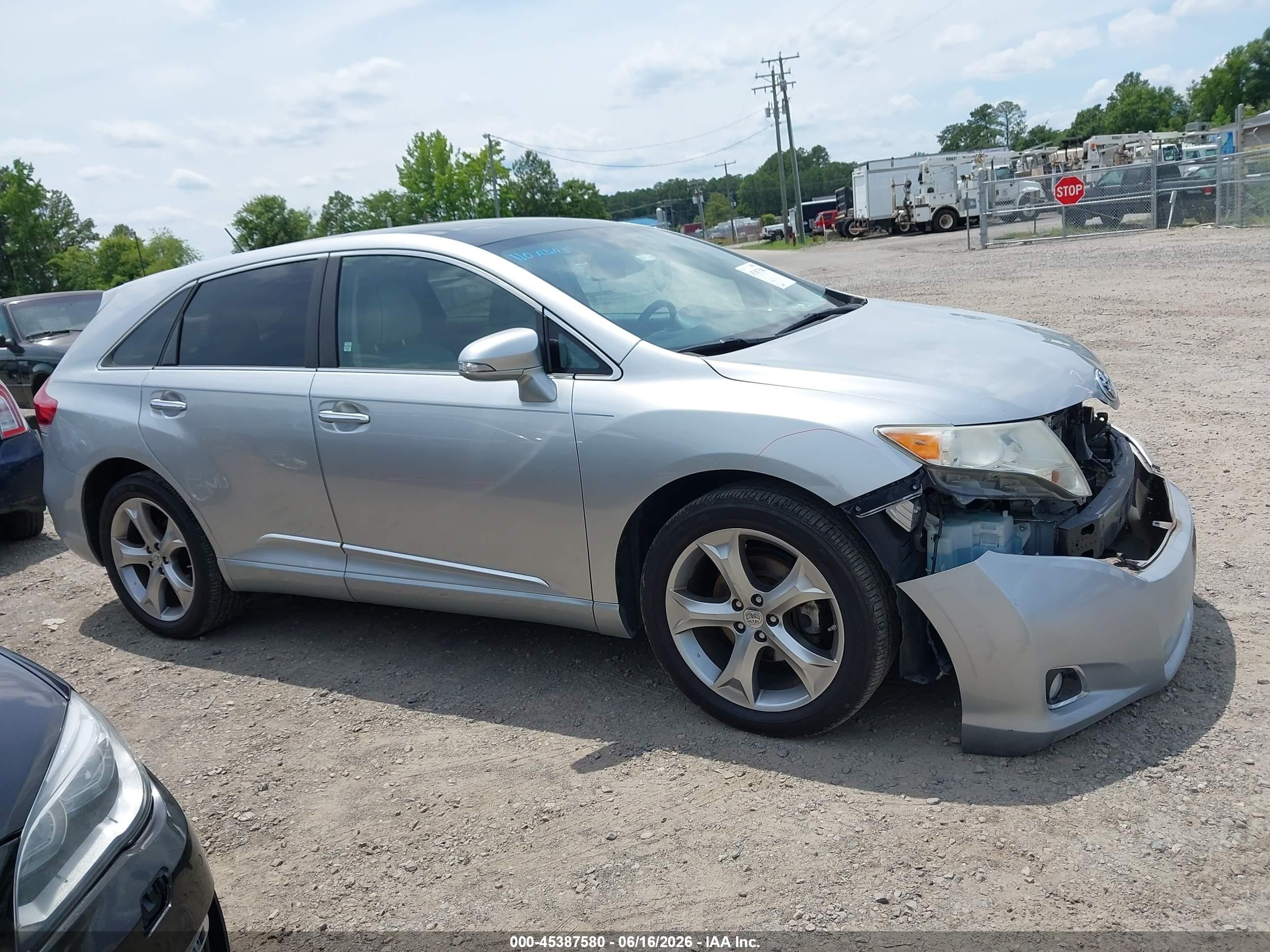 2015 Toyota Venza Xle V6 Silver vin: 4T3BK3BBXFU118984