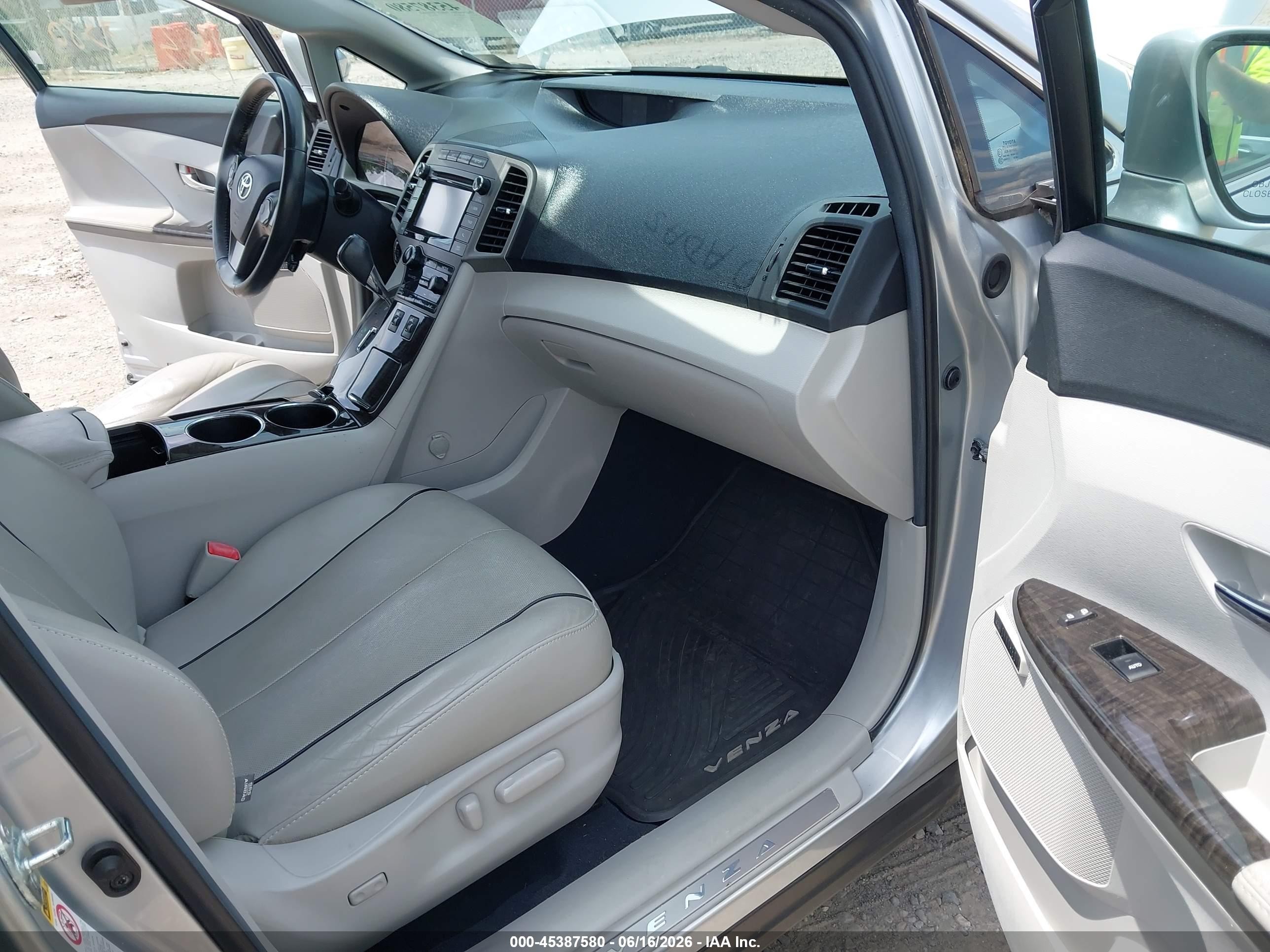2015 Toyota Venza Xle V6 Silver vin: 4T3BK3BBXFU118984
