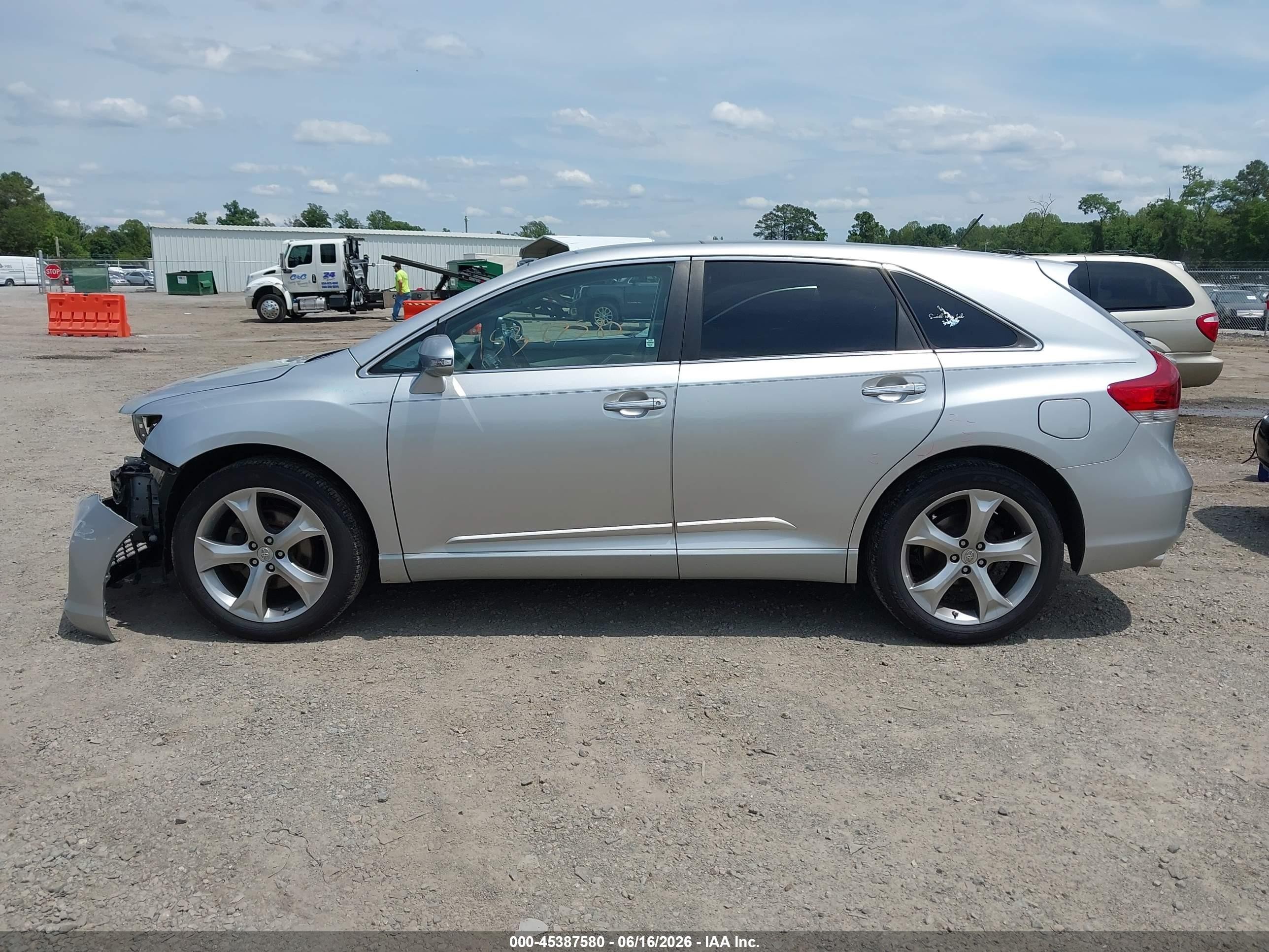 2015 Toyota Venza Xle V6 Silver vin: 4T3BK3BBXFU118984