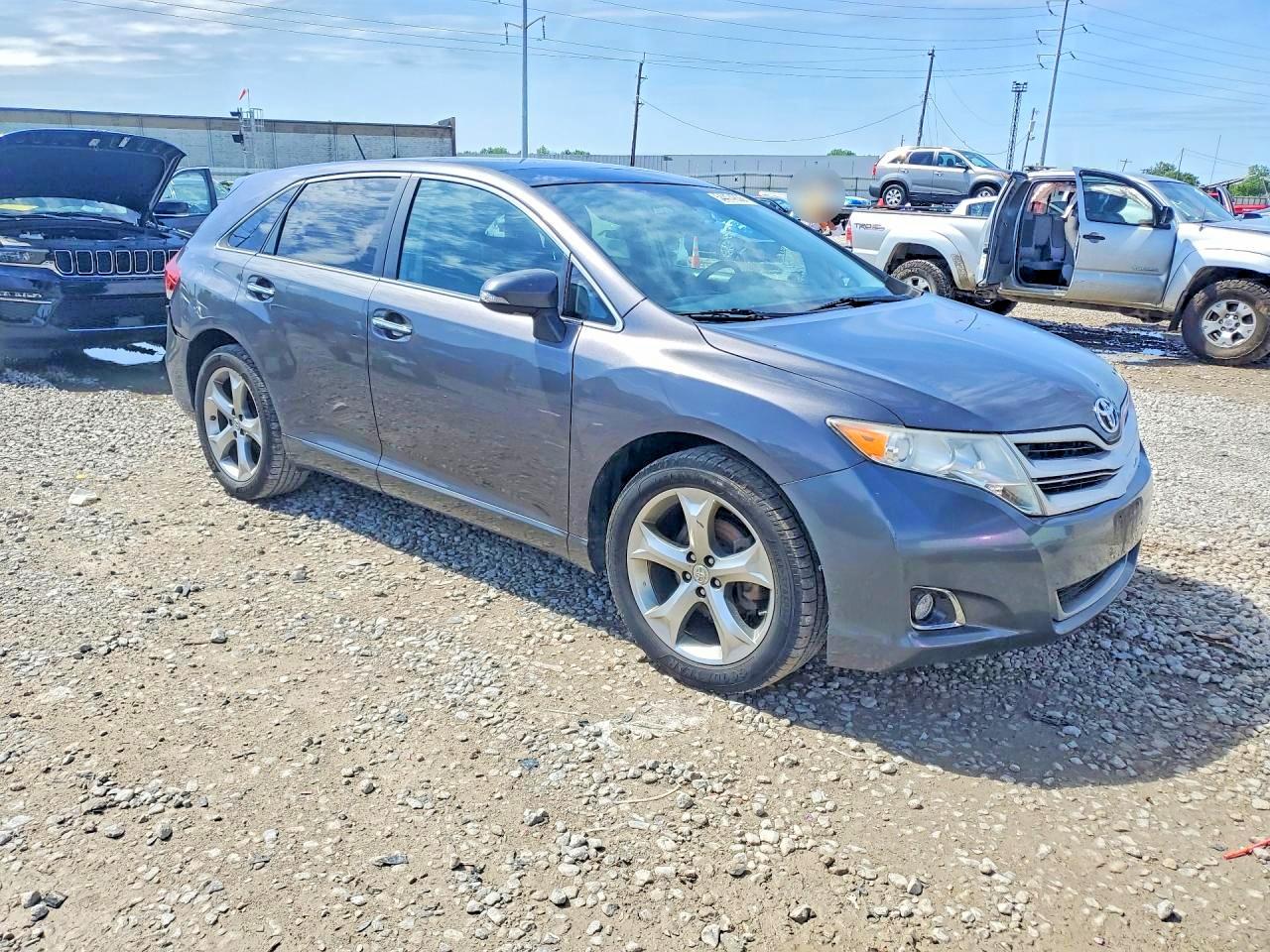 2015 Toyota Venza Xle Gray vin: 4T3BK3BBXFU119312