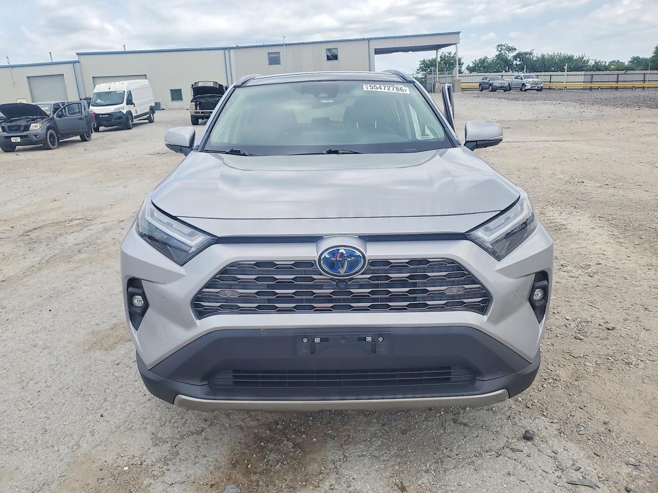 2022 Toyota Rav4 Limited Silver vin: 4T3D6RFV1NU076501