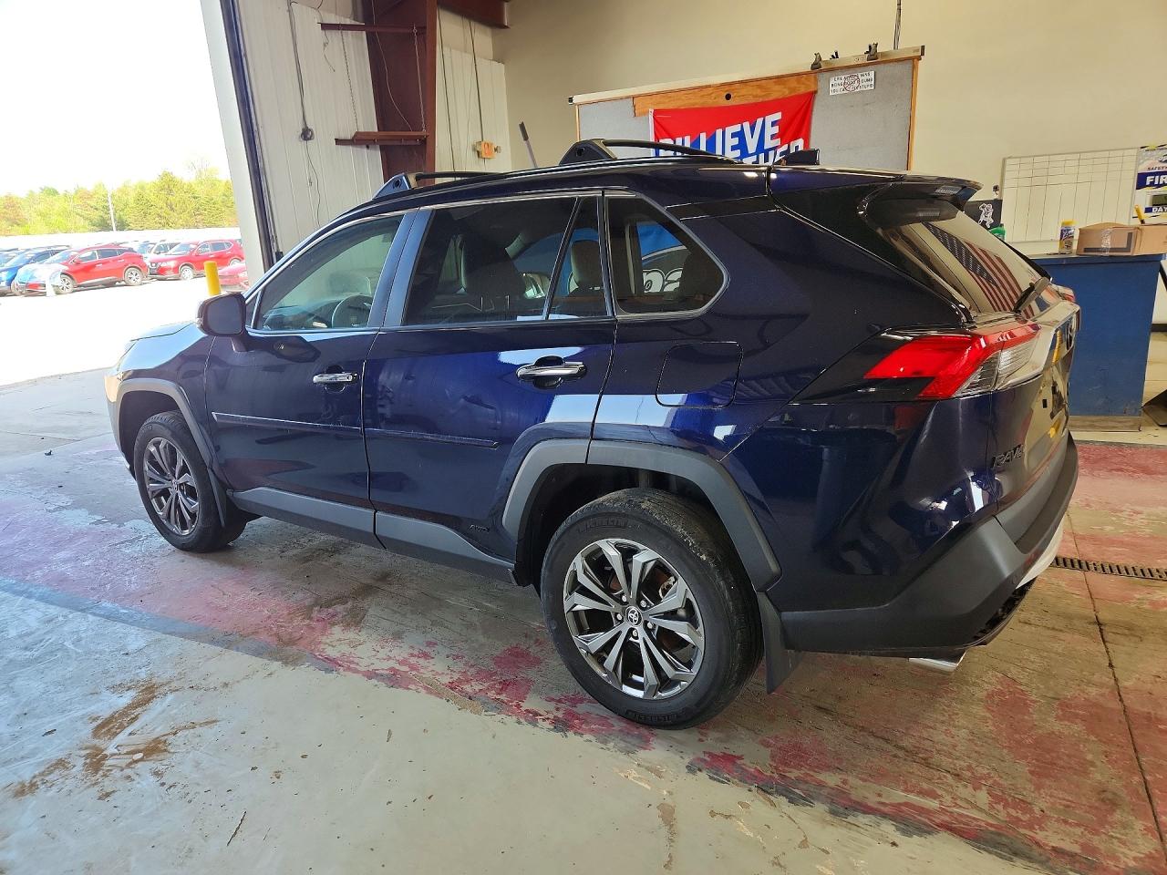 2023 Toyota Rav4 Limited Синий vin: 4T3D6RFV7PU107852