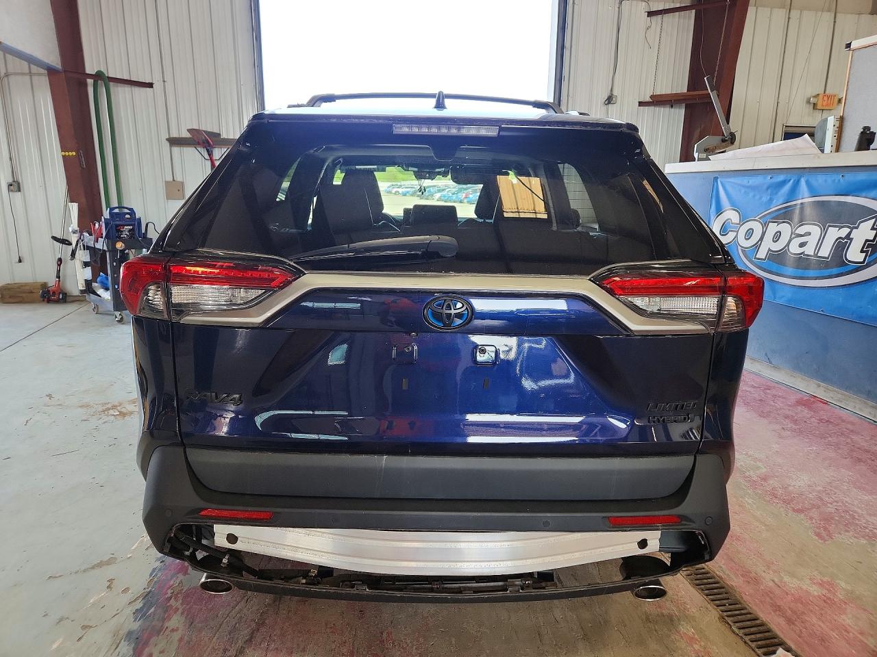2023 Toyota Rav4 Limited Синий vin: 4T3D6RFV7PU107852
