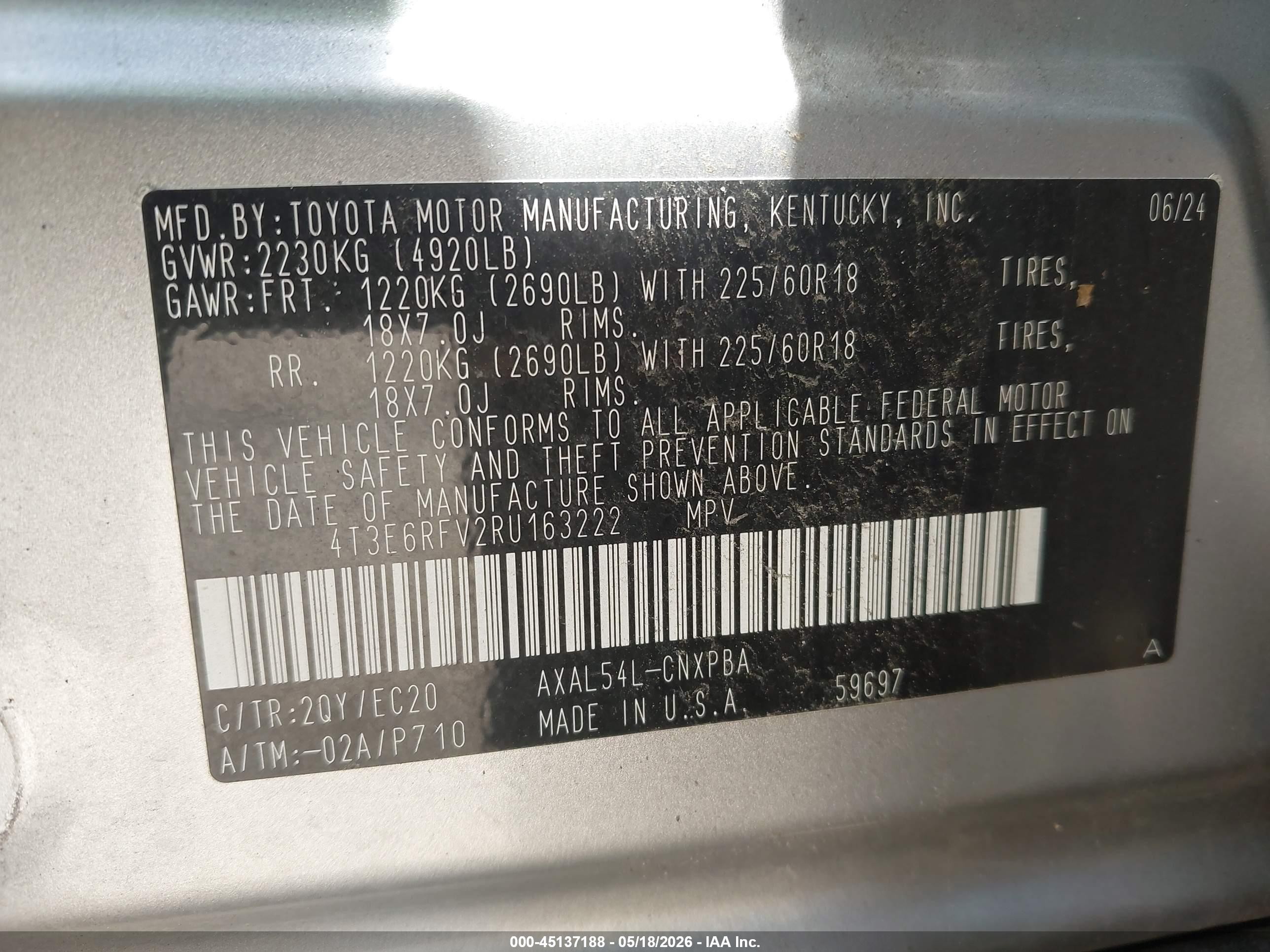 2024 Toyota Rav4 Hybrid Xse Silver vin: 4T3E6RFV2RU163222