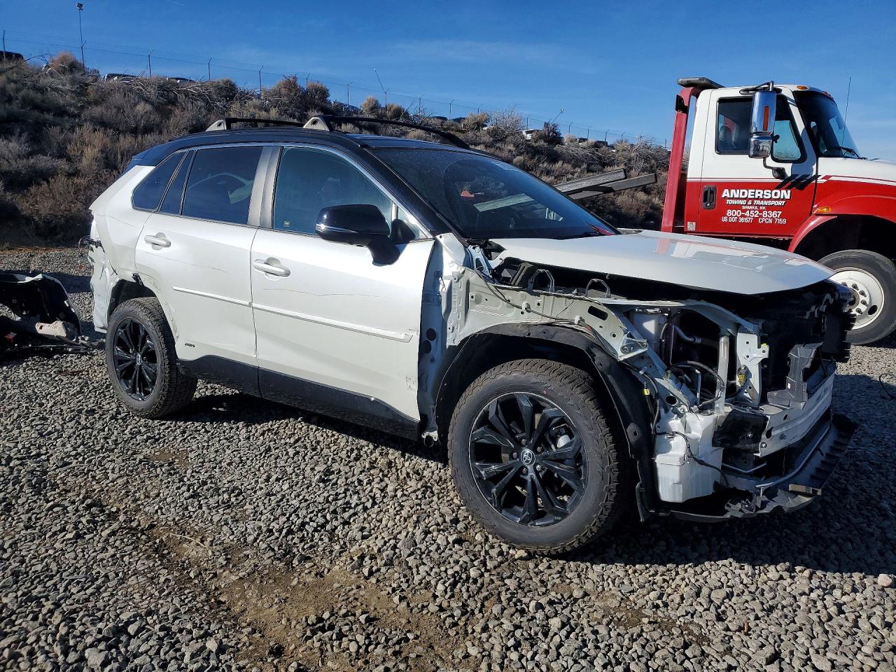 2022 Toyota Rav4 Xse White vin: 4T3E6RFV5NU069748