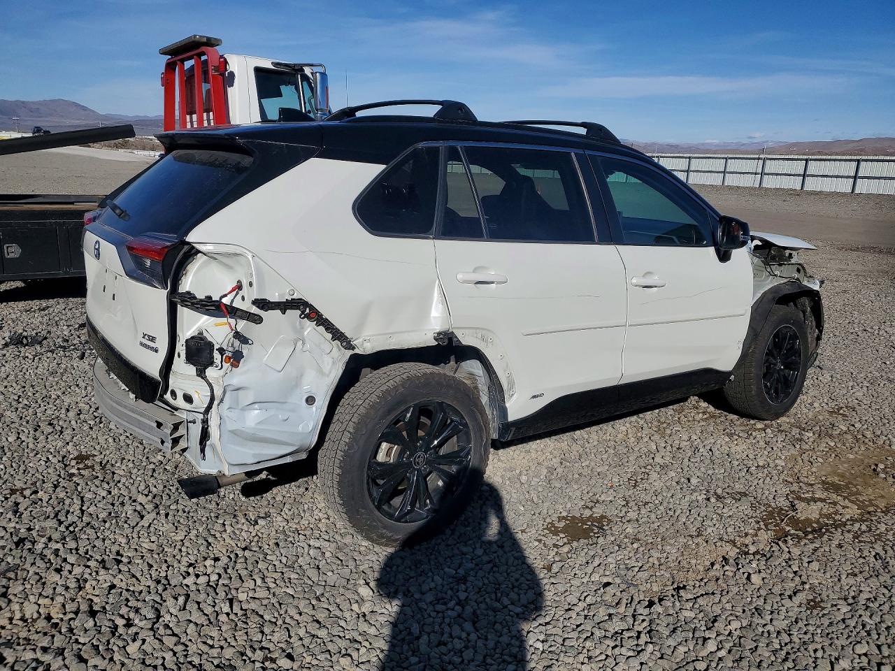 2022 Toyota Rav4 Xse White vin: 4T3E6RFV5NU069748