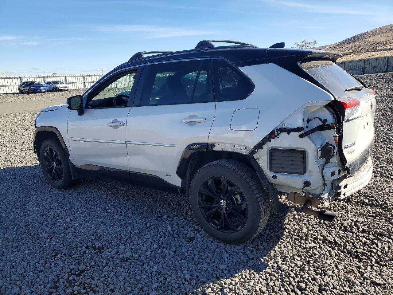 2022 Toyota Rav4 Xse White vin: 4T3E6RFV5NU069748