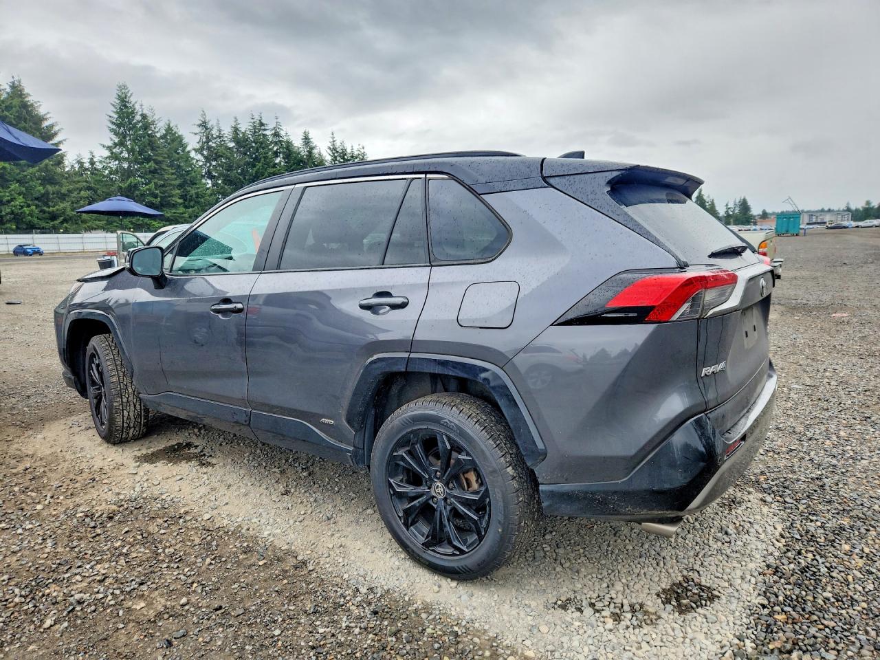 2022 Toyota Rav4 Xse Gray vin: 4T3E6RFV5NU070091