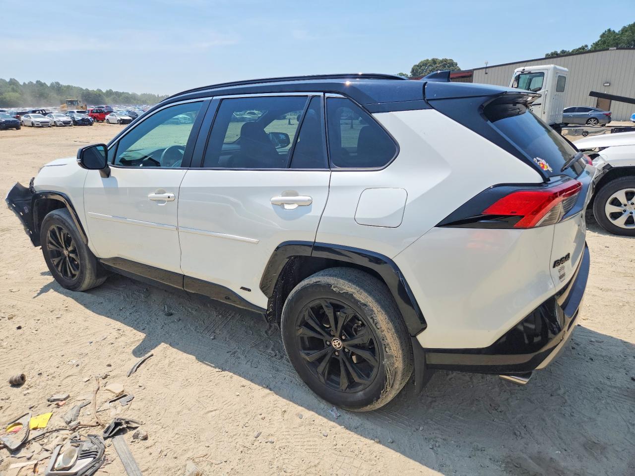 2022 Toyota Rav4 Xse Белый vin: 4T3E6RFV5NU076988