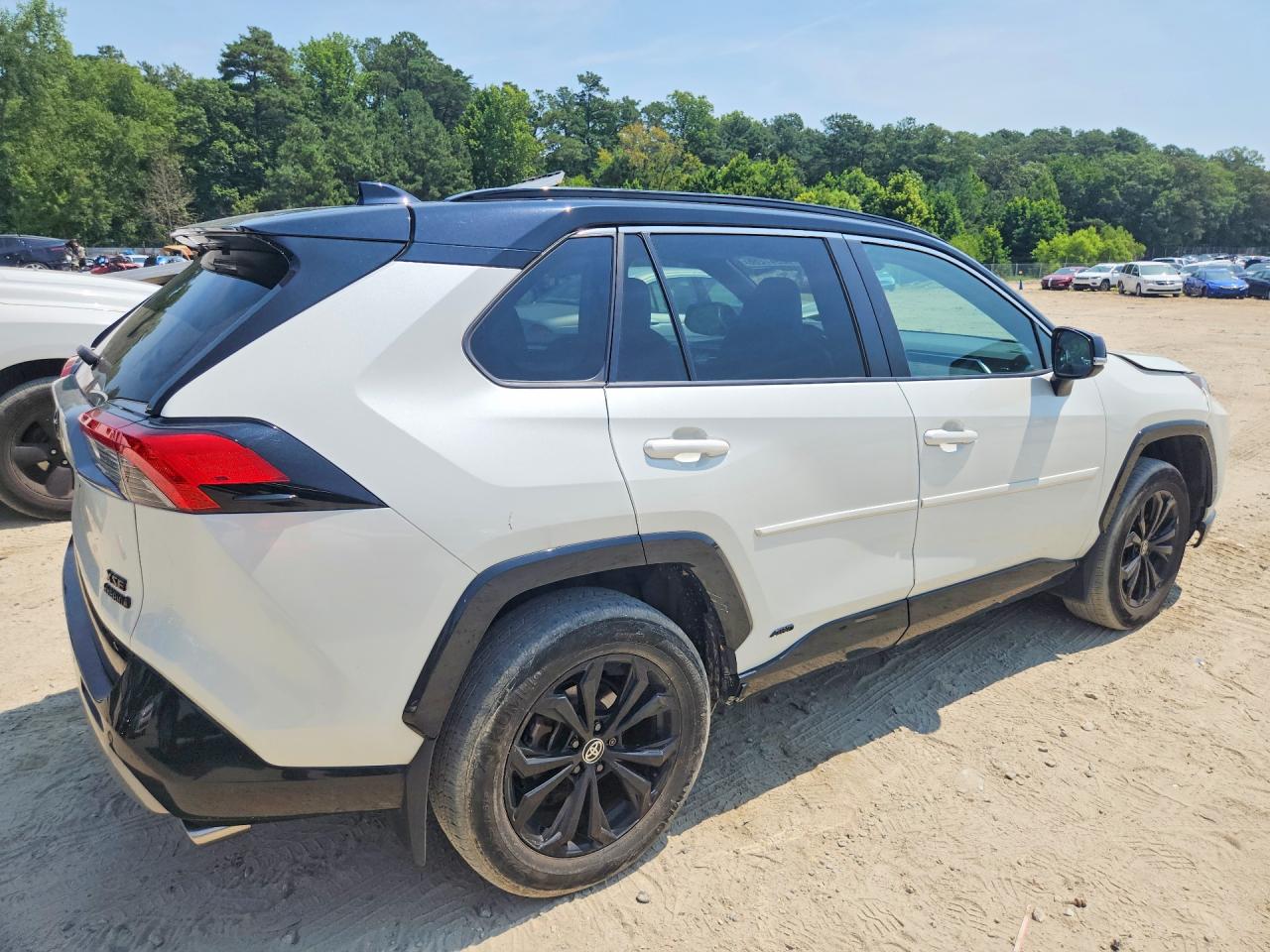 2022 Toyota Rav4 Xse Белый vin: 4T3E6RFV5NU076988