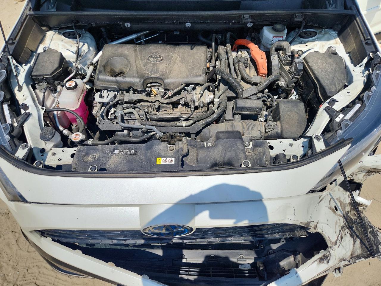 2022 Toyota Rav4 Xse Белый vin: 4T3E6RFV5NU076988