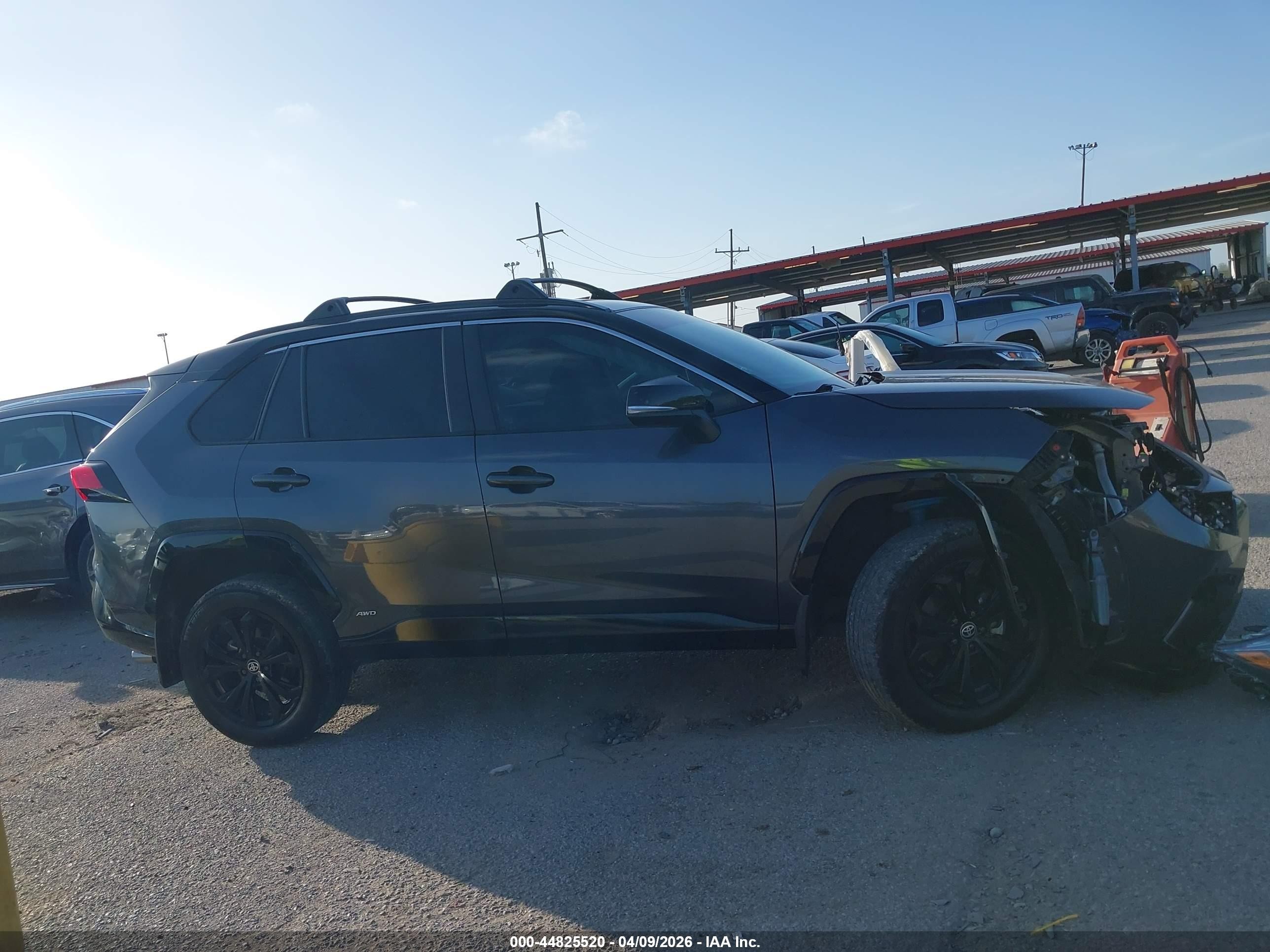 2023 Toyota Rav4 Hybrid Xse Gray vin: 4T3E6RFV6PU117969