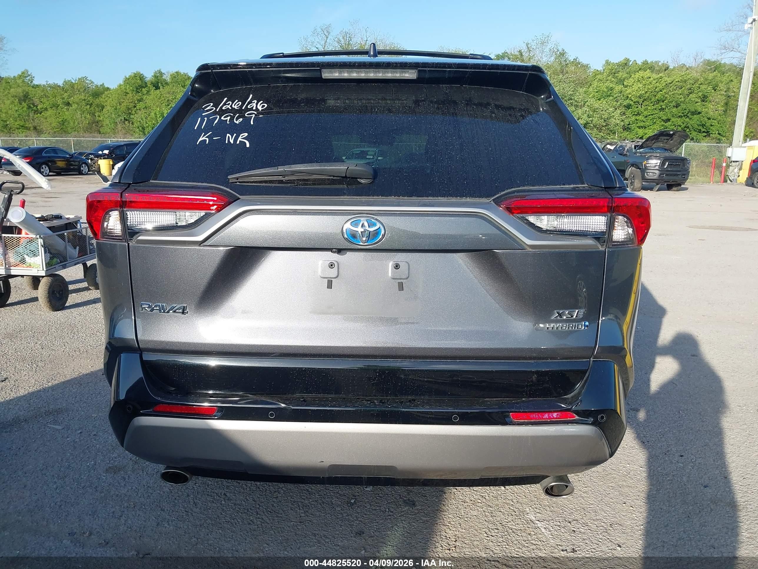 2023 Toyota Rav4 Hybrid Xse Gray vin: 4T3E6RFV6PU117969