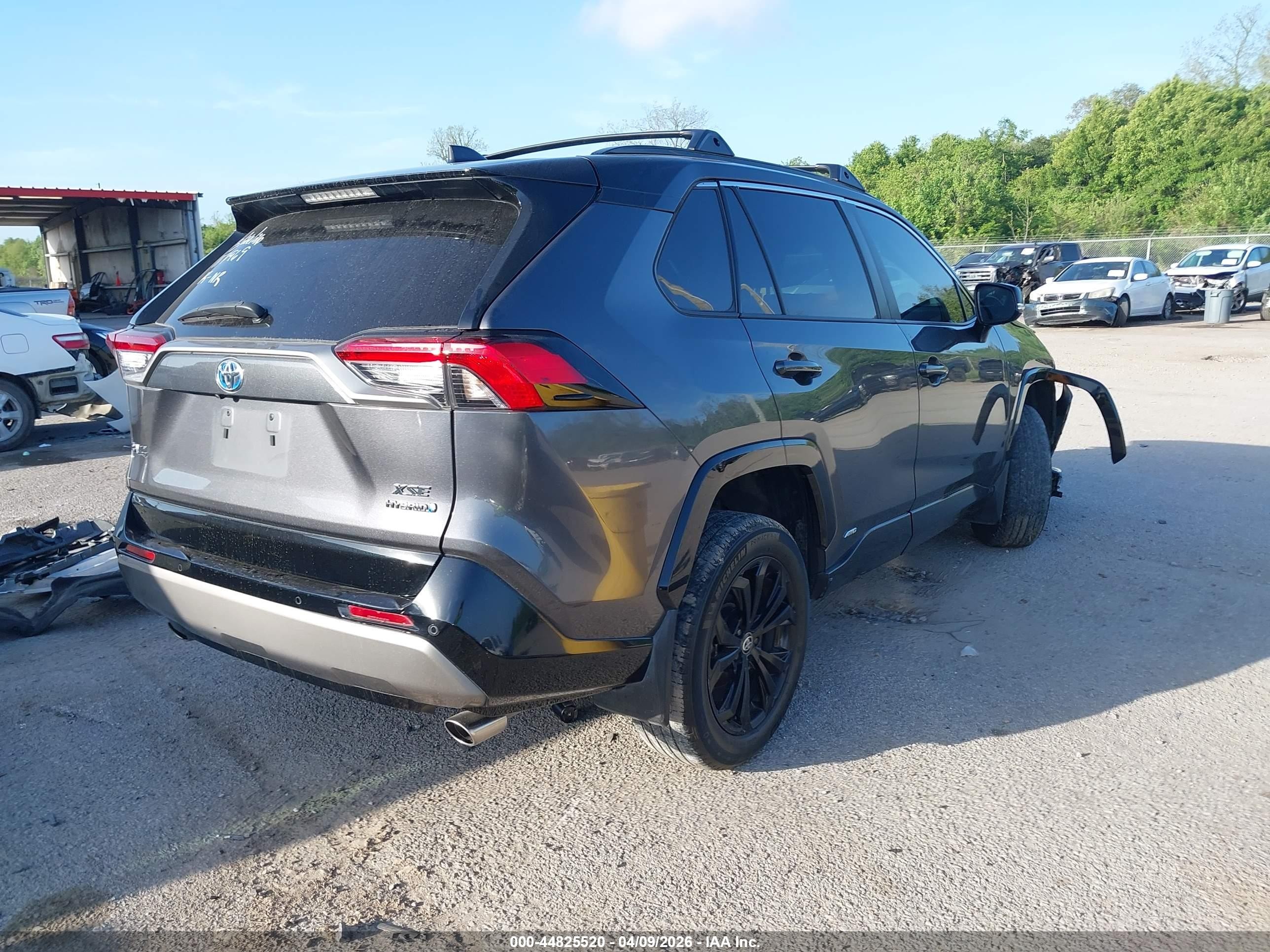 2023 Toyota Rav4 Hybrid Xse Gray vin: 4T3E6RFV6PU117969