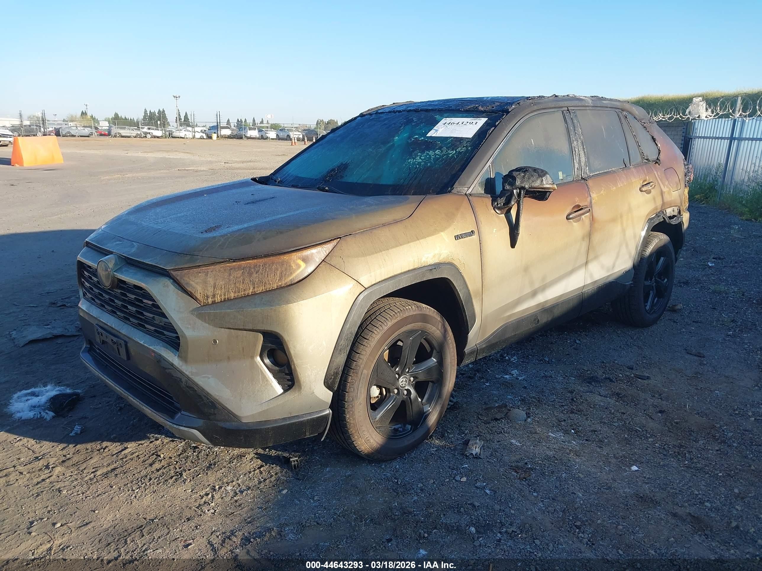 2021 Toyota Rav4 Hybrid Xse Green vin: 4T3E6RFV9MU028232