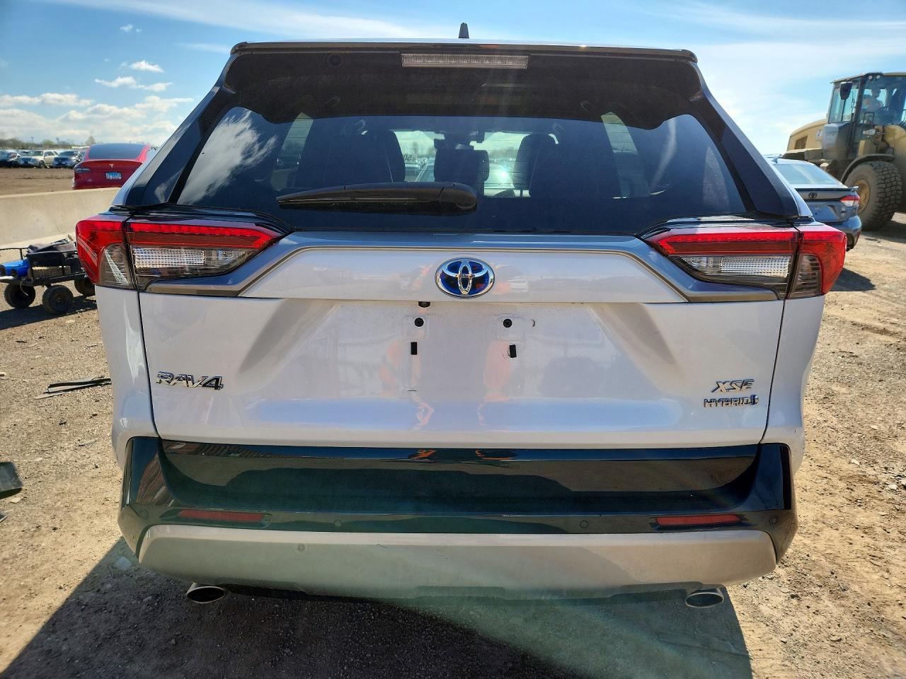 2023 Toyota Rav4 Xse White vin: 4T3E6RFV9PU129520